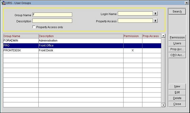 LDAP Integration User Groups - ORS