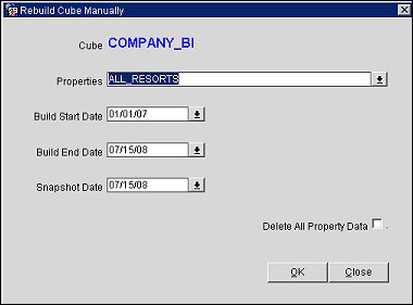 obi rebuild cube manually