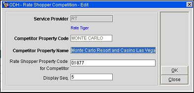 rate shopper competition edit
