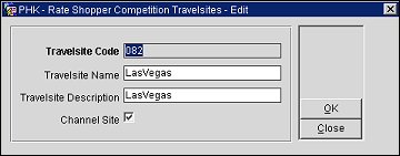 rate shopper competition travelsites edit