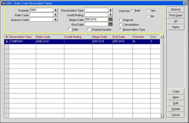 Rule Schedule (resv_type_sch)